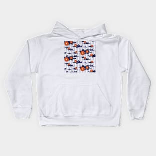 Flowers 2 ( Roses in the Clouds ) Kids Hoodie